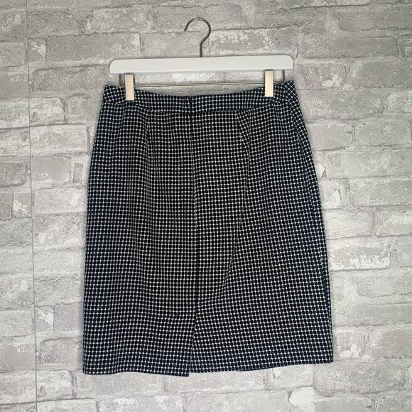 Halogen Black and White Print Skirt - Picture 1 of 6